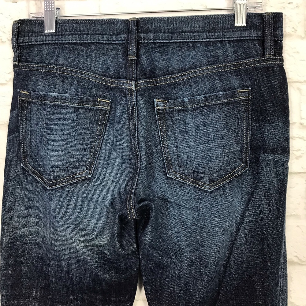 Loft Ann Taylor Slim Boyfriend Distressed Jeans 2 - Picture 3 of 8